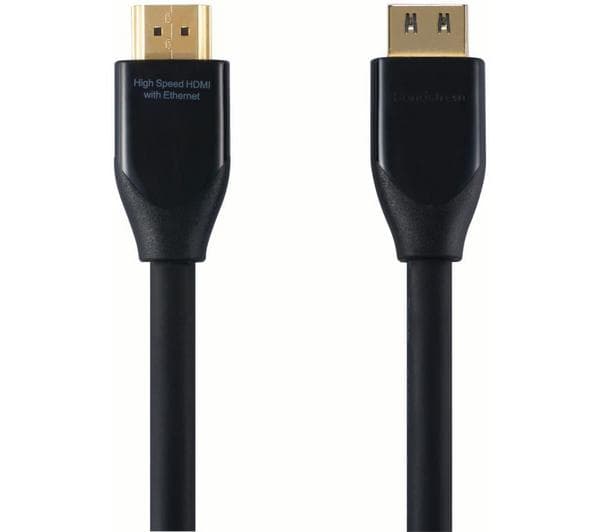 SANDSTROM Black Series S2HDM115 High Speed HDMI Cable with Ethernet - 2 m - Image 1