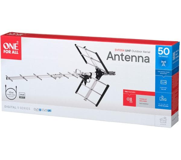 ONE FOR ALL SV9354 Full HD Amplified Outdoor TV Aerial - Image 1