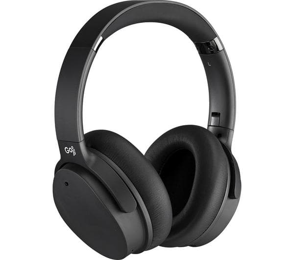 GOJI GTCNCPM21 Wireless Bluetooth Noise-Cancelling Headphones - Black - Image 1