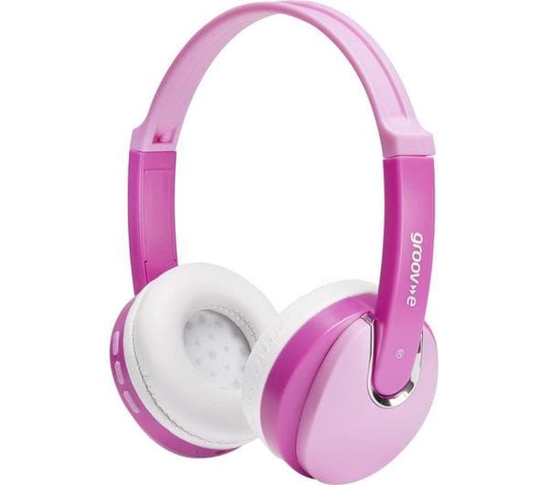 GROOV-E KIDZ Wireless Bluetooth Kids Headphones with Functions Control - Image 1