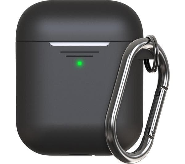 KEYBUDZ Elevate AirPods Protective Keychain Case - Black - Image 1