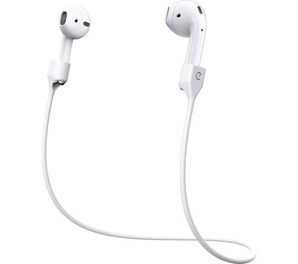 KEYBUDZ AirStrapz AirPods Neck Strap - White - Image 1
