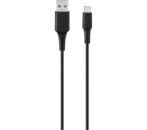 GOJI USB Type-A to Micro USB 1m Cable - Black - Image 1
