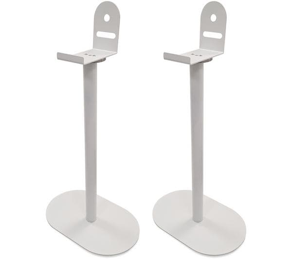 AVF AKVFSS5W2 Sonos Five Floorstand Fixed Speaker Bracket Pair - White - Image 1