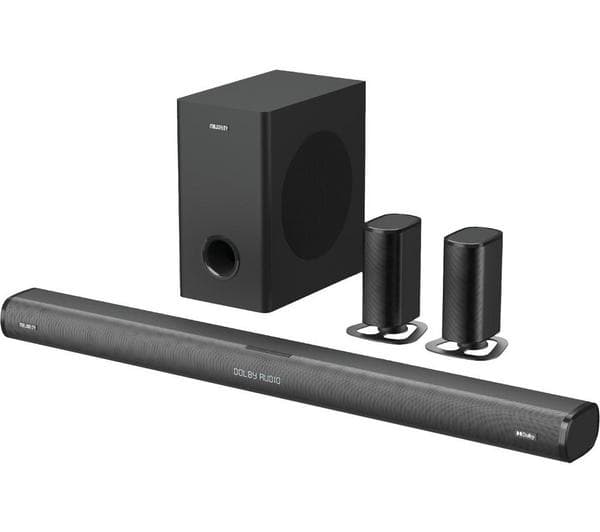 MAJORITY Everest 5.1 Wireless Sound Bar - Black - Image 1
