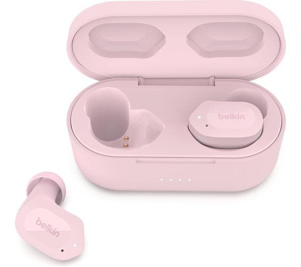 BELKIN SoundForm Play Wireless Bluetooth Earbuds - Pink - Image 1