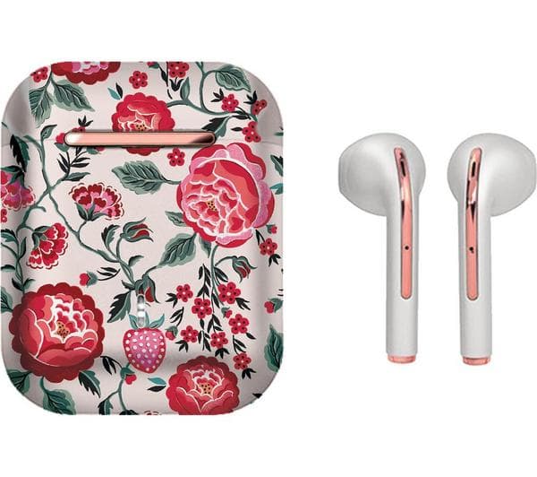 VQ Wren Wireless Bluetooth Earbuds - Cath Kidston Strawberry Garden - Image 1
