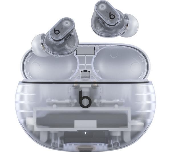 BEATS Studio Buds + Wireless Bluetooth Noise-Cancelling Earbuds - Clear - Image 1