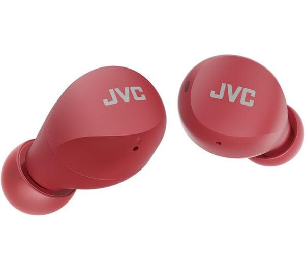 JVC HA A6T Wireless Bluetooth Earbuds - Red - Image 1
