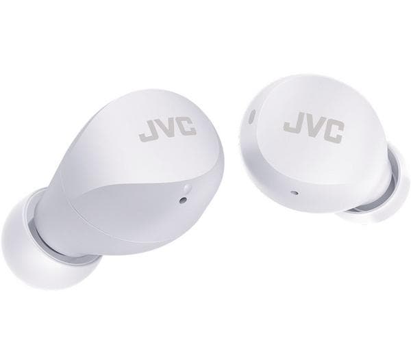 JVC HA A6T Wireless Bluetooth Earbuds - White - Image 1