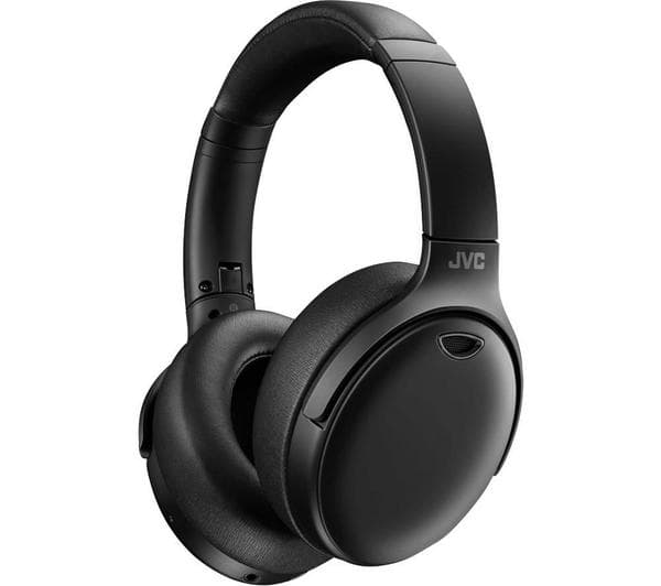 JVC HA-S100N-B-U Wireless Bluetooth Noise-Cancelling Headphones - Black - Image 1