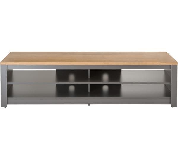 TTAP Memphis 1600 mm TV Stand for up to 75” TVs - Oak & Grey - Image 1