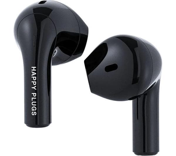 HAPPY PLUGS Joy Wireless Bluetooth Earbuds - Black - Image 1
