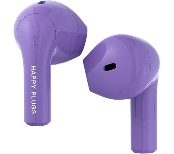 HAPPY PLUGS Joy Wireless Bluetooth Earbuds - Purple - Image 1