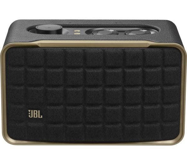 JBL Authentics 200 Wireless Multi-room Speaker with Google Assistant & Amazon Alexa - Black - Image 1