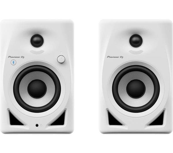 PIONEER DJ DM-40D-BT-W Bluetooth Monitor Speakers - White - Image 1
