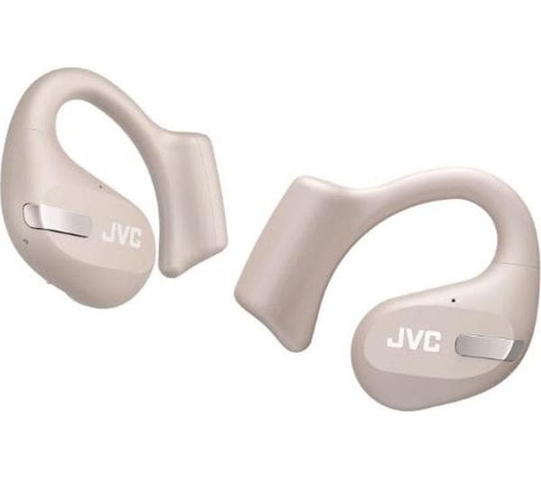 JVC HA NP50T Wireless Bluetooth Sports Headphones - Beige - Image 1