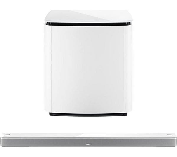 BOSE Smart Ultra 5.1.2 Soundbar with Dolby Atmos & Amazon Alexa & Bass Module 700 (White) Bundle - Image 1