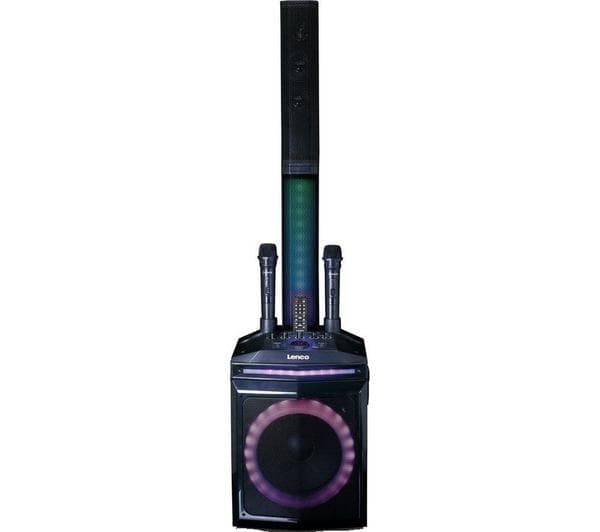 LENCO PA-220 Bluetooth Party Speaker - Black - Image 1