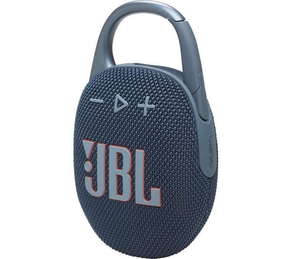 JBL Clip 5 Portable Bluetooth Speaker - Blue - Image 1