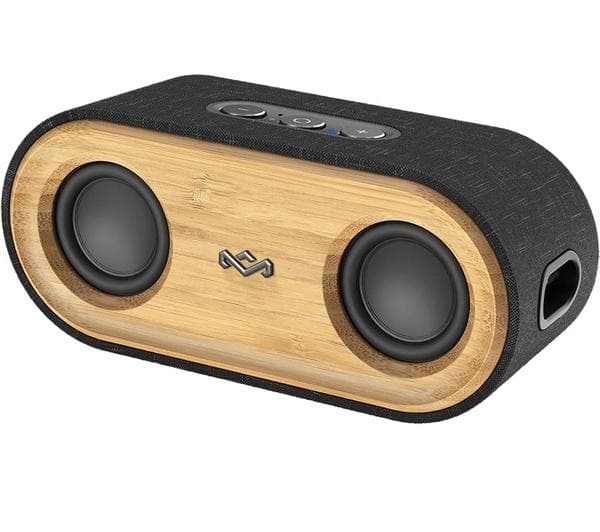 HOUSE OF MARLEY Get Together 2 Mini Portable Bluetooth Speaker - Black & Brown - Image 1