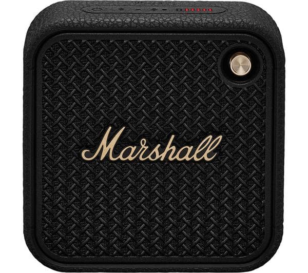 MARSHALL Willen II Portable Bluetooth Speaker - Black & Brass - Image 1