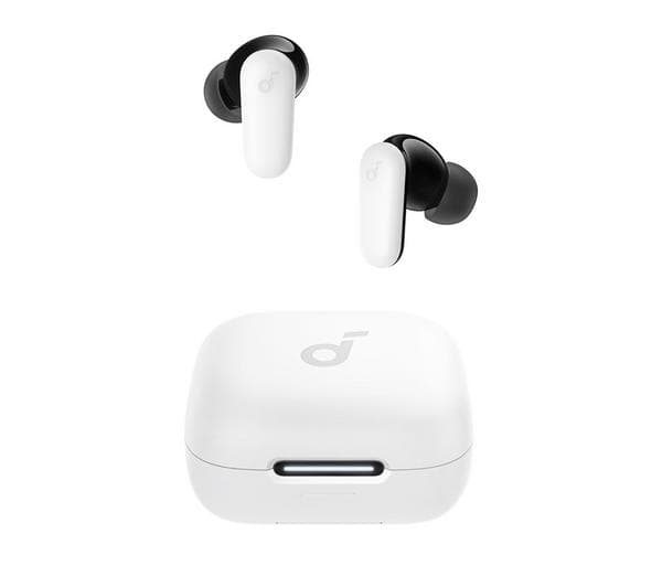 SOUNDCORE R50i NC Wireless Bluetooth Noise-Cancelling Earbuds - White - Image 1