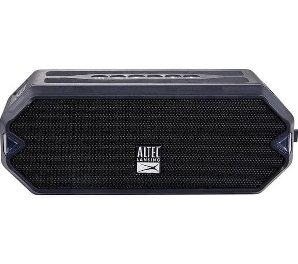ALTEC LANSING IMW1200 HydraJolt Portable Bluetooth Speaker - Black - Image 1