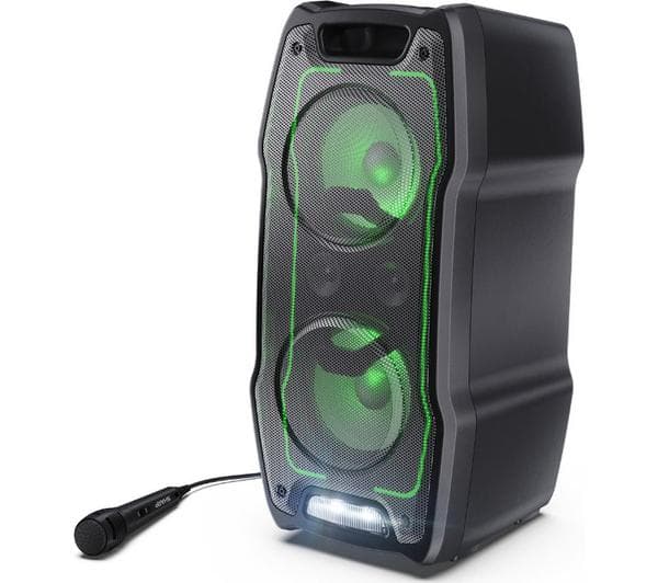 SHARP XParty Sing PS-931 Portable Bluetooth Megasound Party Speaker – Black - Image 1