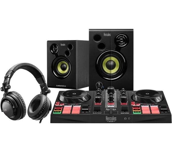 HERCULES DJControl Inpulse 200 MK2 Audio Controller Learning Kit - Black - Image 1