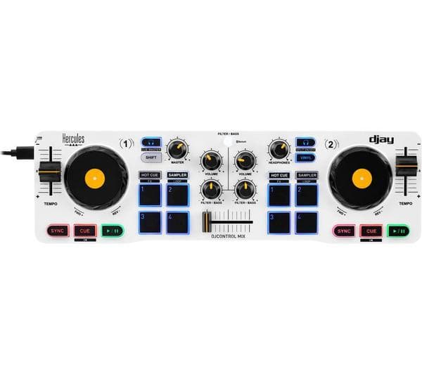 HERCULES DJControl Mix - White - Image 1