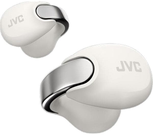 JVC HA-NP1T-W-U Wireless Bluetooth Sports Earbuds - White - Image 1