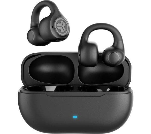 JLAB Flex Open Wireless Bluetooth Earbuds - Black - Image 1