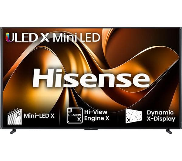 HISENSE 110UXNQTUK 110\" Smart 4K Ultra HD HDR Mini LED TV with Amazon Alexa - Image 1