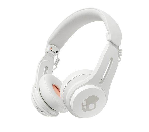 SKULLCANDY Icon ANC Wireless Bluetooth Noise-Cancelling Headphones - Bone & Orange - Image 1