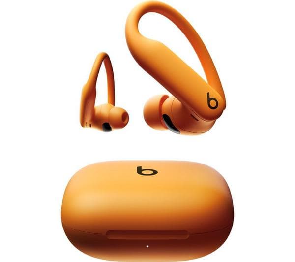 BEATS Powerbeats Pro 2 Wireless Bluetooth Noise-Cancelling Sports Earbuds - Electric Orange - Image 1