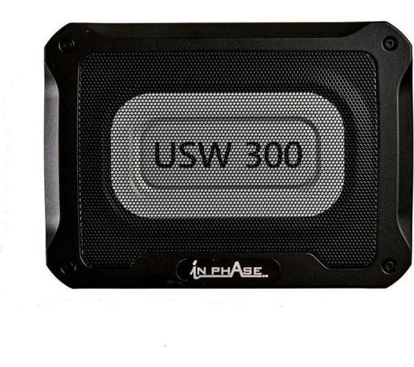 IN PHASE USW300 Car Subwoofer - Black - Image 1