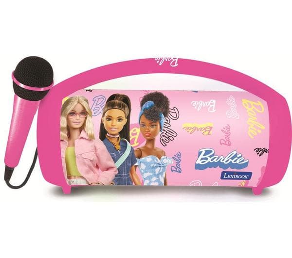 LEXIBOOK BTP585BBZ Portable Bluetooth Speaker - Barbie - Image 1