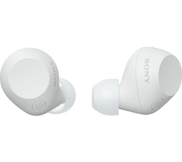 SONY WF-C710N Wireless Bluetooth Noise-Cancelling Earbuds - White - Image 1