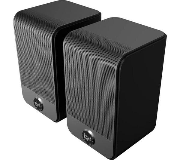 KLIPSCH Flexus Surr 100 Wireless Speakers - Ebony Vinyl - Image 1