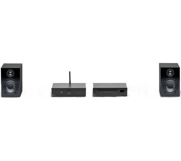 PRO-JECT Stereo Set E CD Bluetooth Mini Hi-Fi System - Black - Image 1