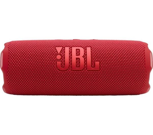 JBL Flip 7 Portable Bluetooth Speaker - Red - Image 1