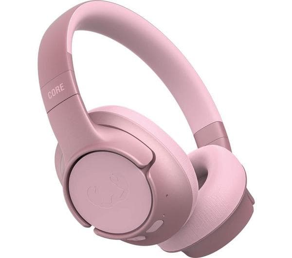 FRESH N REBEL Clam Core Wireless Bluetooth Headphones - Pastel Pink - Image 1