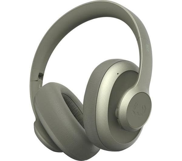 FRESH N REBEL Clam Ace Wireless Bluetooth Noise-Cancelling Headphones - Dried Green - Image 1