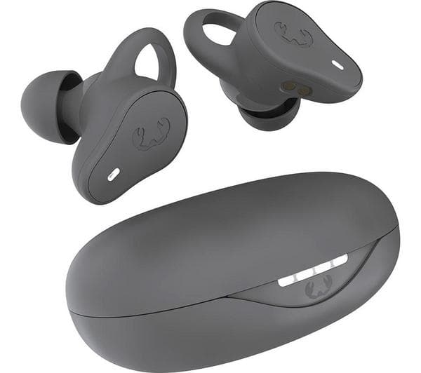 FRESH N REBEL Twins Move Wireless Bluetooth Noise-Cancelling Sports Earbuds - Storm grey - Image 1