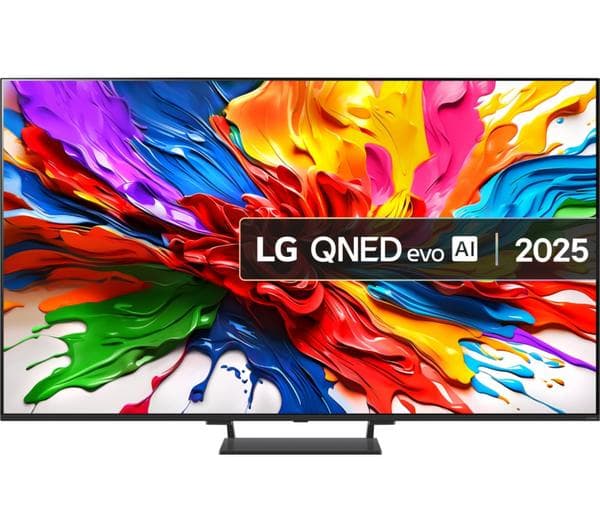 LG QNED93 65\" QNED evo AI Mini LED 4K HDR Smart TV 2025 - 65QNED93A6A - Image 1