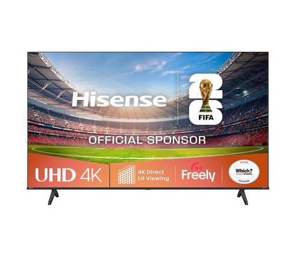 HISENSE A6Q 75\" LED 4K HDR Smart TV with Freely - 75A6QTUK - Image 1