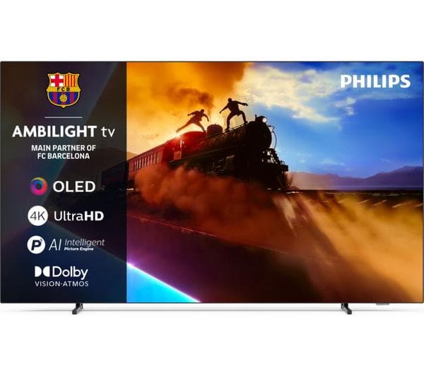 PHILIPS OLED760 55\" OLED 4K HDR Ambilight Smart TV - 55OLED760/12 - Image 1