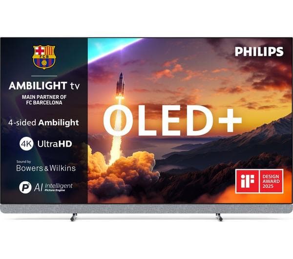 PHILIPS OLED910 77\" OLED 4K HDR Ambilight Smart TV - 77OLED910/12 - Image 1