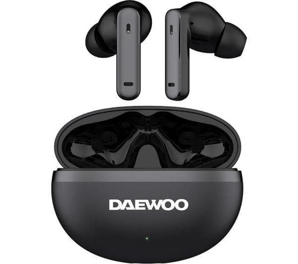 DAEWOO Air Buds Pro AVS1629GE Wireless Bluetooth Noise-Cancelling Earbuds - Black - Image 1